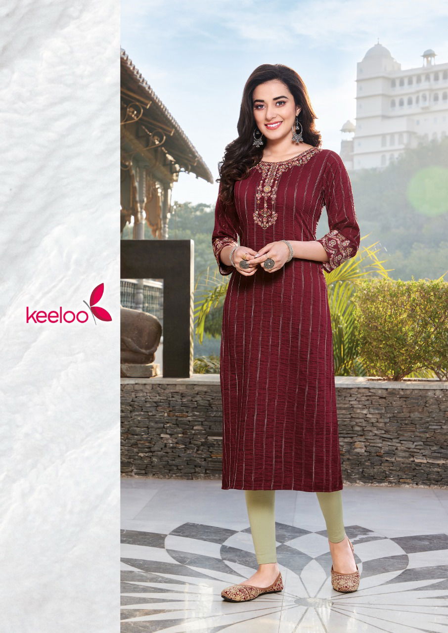 Koodee Kanika 1 New Exclusive Wear Viscose Designer Latest Kurti Collection